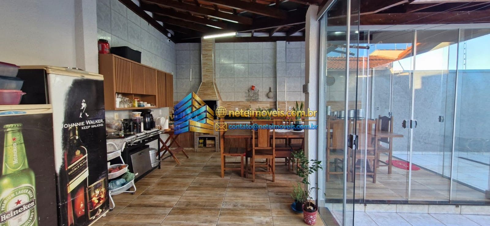 Imperdível casa à venda em Franca-SP, no Parque Residencial Nova Franca: 3 quartos, 1 suíte, 2 salas, 3 vagas de garagem! — foto 1